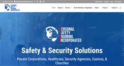 Desktop Screenshot of personalsafetytraining.com